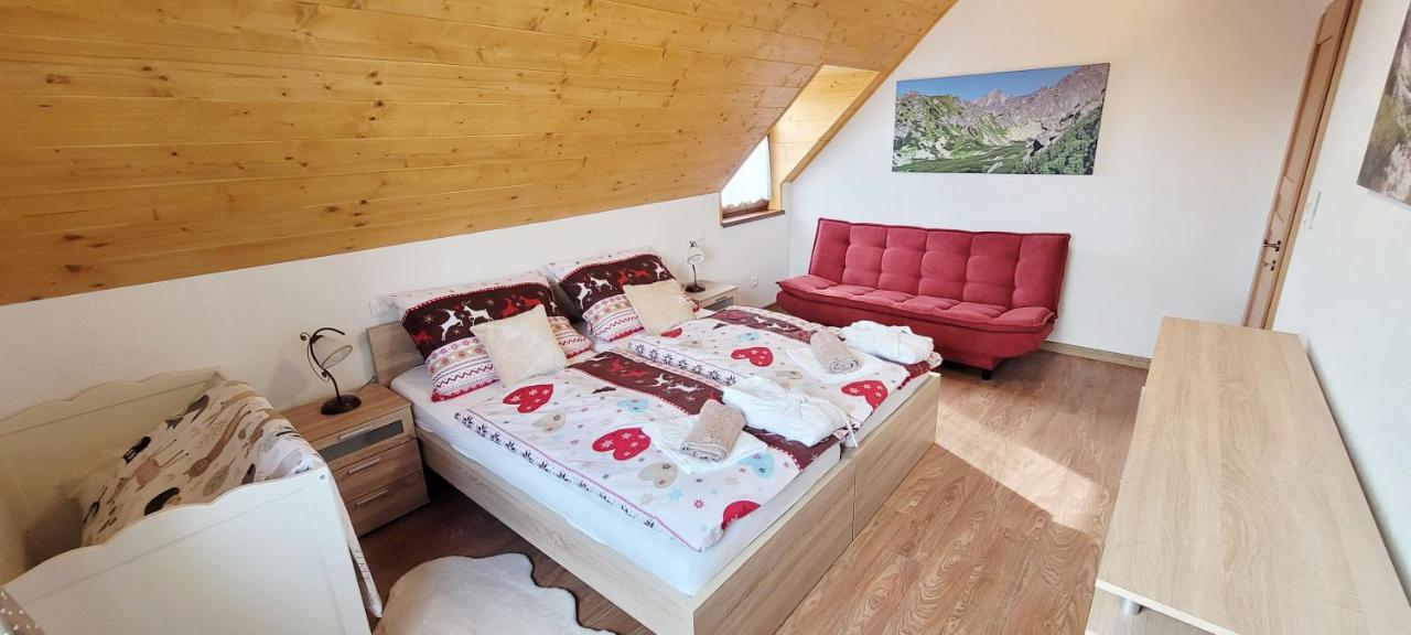 Chalupa Cesky Stit Vysoke Tatry Stará Lesná Buitenkant foto