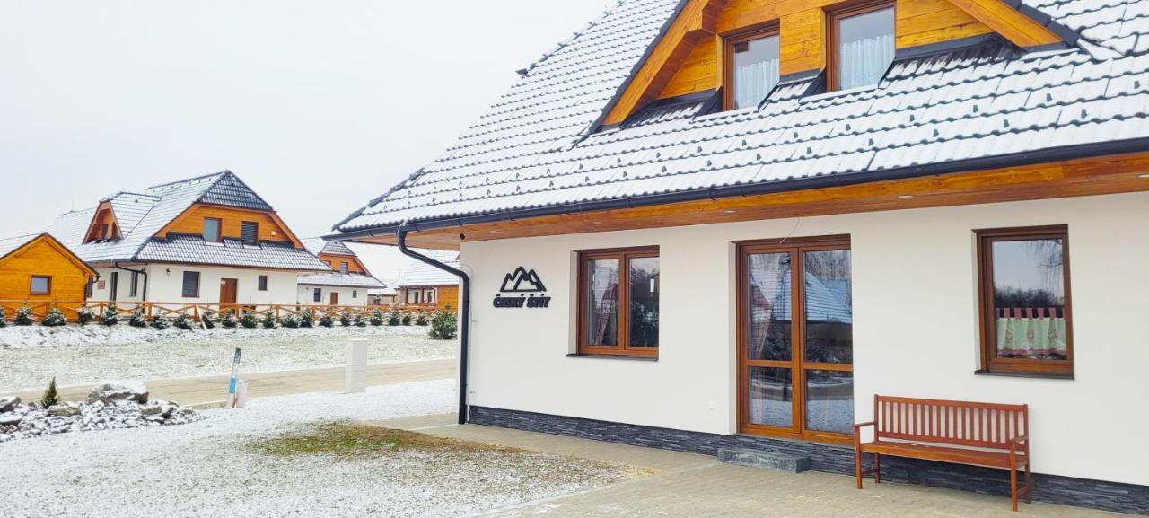 Chalupa Cesky Stit Vysoke Tatry Stará Lesná Buitenkant foto