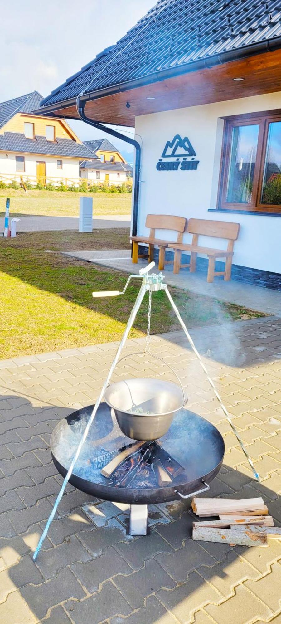 Chalupa Cesky Stit Vysoke Tatry Stará Lesná Buitenkant foto