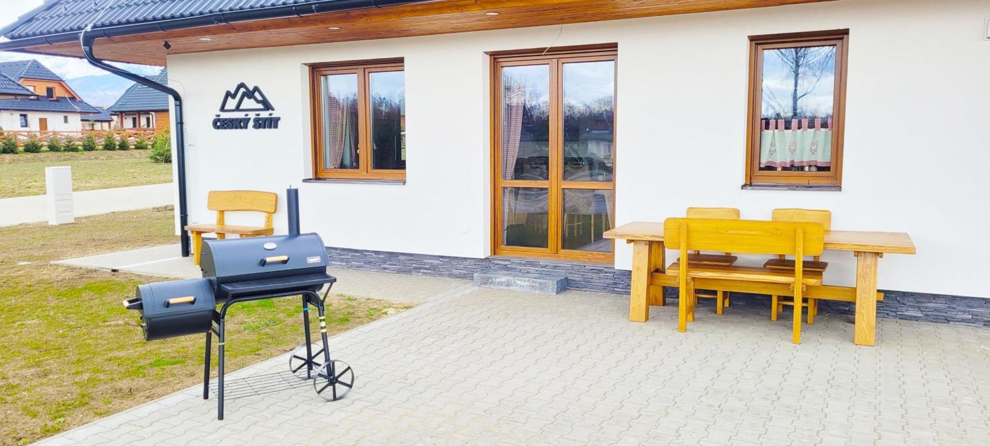 Chalupa Cesky Stit Vysoke Tatry Stará Lesná Buitenkant foto